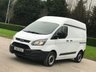 USED 2015 12 FORD TRANSIT CUSTOM 2.2 270 LR P/V 124 BHP FULL HISTORY ! PRICE 10950 + VAT