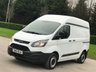 USED 2015 12 FORD TRANSIT CUSTOM 2.2 270 LR P/V 124 BHP FULL HISTORY ! PRICE 10950 + VAT