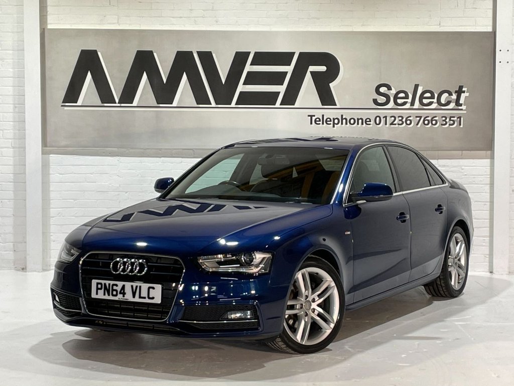 USED 2014 64 AUDI A4 2.0 TDI S LINE START/STOP 4d 148 BHP 