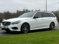USED 2015 15 MERCEDES-BENZ E-CLASS 2.1 E220 BLUETEC AMG NIGHT ED PREMIUM PLUS 5d 174 BHP COMAND Navigation, Memory Leather