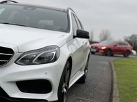 USED 2015 15 MERCEDES-BENZ E-CLASS 2.1 E220 BLUETEC AMG NIGHT ED PREMIUM PLUS 5d 174 BHP COMAND Navigation, Memory Leather