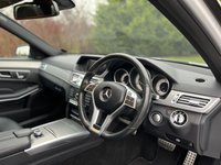 USED 2015 15 MERCEDES-BENZ E-CLASS 2.1 E220 BLUETEC AMG NIGHT ED PREMIUM PLUS 5d 174 BHP COMAND Navigation, Memory Leather