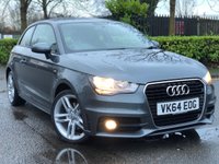 USED 2014 64 AUDI A1 1.4 TFSI S LINE 3d 122 BHP 