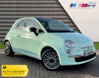 USED 2015 64 FIAT 500 1.2 DUALOGIC CULT 3d 69 BHP No-Nonsense Home Delivery