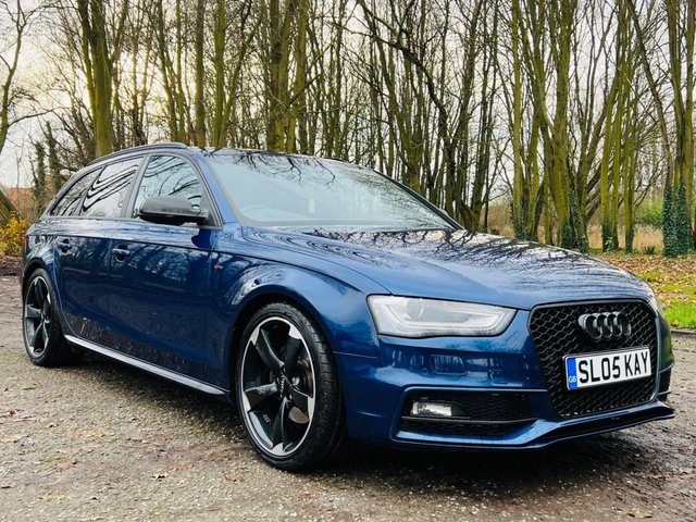 2013 62 Audi A4 2.0 AVANT TDI BLACK EDITION 5d 141 BHP