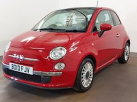 USED 2013 13 FIAT 500 HATCHBACK SPECIAL EDITIONS 1.2 LOUNGE DUALOGIC 3d 69 BHP Automatic