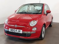 USED 2013 13 FIAT 500 HATCHBACK SPECIAL EDITIONS 1.2 LOUNGE DUALOGIC 3d 69 BHP Automatic