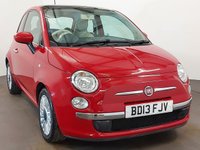 USED 2013 13 FIAT 500 HATCHBACK SPECIAL EDITIONS 1.2 LOUNGE DUALOGIC 3d 69 BHP Automatic