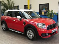 USED 2018 68 MINI COUNTRYMAN 2.0 COOPER D 5d 148 BHP FREE 12 MONTHS GOLD WARRANTY SAT NAV PARKING SENSORS CRUISE CONTROL 1 OWNER SERVICE HISTORY GENUINE LOW MILES