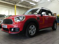USED 2018 68 MINI COUNTRYMAN 2.0 COOPER D 5d 148 BHP FREE 12 MONTHS GOLD WARRANTY SAT NAV PARKING SENSORS CRUISE CONTROL 1 OWNER SERVICE HISTORY GENUINE LOW MILES