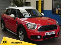 USED 2018 68 MINI COUNTRYMAN 2.0 COOPER D 5d 148 BHP FREE 12 MONTHS GOLD WARRANTY SAT NAV PARKING SENSORS CRUISE CONTROL 1 OWNER SERVICE HISTORY GENUINE LOW MILES