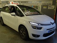 USED 2014 14 CITROEN C4 GRAND PICASSO 1.6 E-HDI AIRDREAM VTR PLUS 5d 113 BHP **  7 SEATER  **