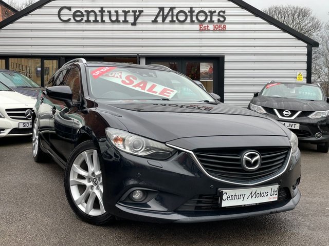 2014 14 Mazda 6 2.2 SKYACTIV-D SPORT NAV Tourer 5dr - LEATHER