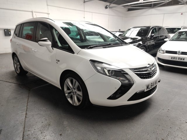 2014 64 Vauxhall Zafira Tourer 1.4 SRI 5d 138 BHP
