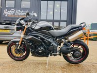 USED 2011 11 TRIUMPH SPEED TRIPLE 1050 1050cc WITH TWIN ARROW RACE EXHAUSTS