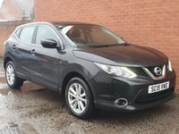 USED 2015 15 NISSAN QASHQAI 1.2 ACENTA DIG-T SMART VISION 5d 113 BHP FULL SERVICE  HISTORY - LOW MILES - GREAT SPEC