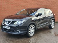 USED 2015 15 NISSAN QASHQAI 1.2 ACENTA DIG-T SMART VISION 5d 113 BHP FULL SERVICE  HISTORY - LOW MILES - GREAT SPEC
