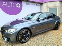 USED 2017 BMW M3 3.0 M3 4d 426 BHP APPLE CAR PLAY + HUD + DCT