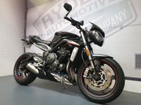 USED 2018 67 TRIUMPH STREET TRIPLE 765 RS OHLINS REAR SHOCK & QUICKSHIFTER