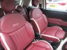 USED 2018 18 FIAT 500 1.2 LOUNGE DUALOGIC 3d 69 BHP NEW SHAPE AUTOMATIC *&pound;2,600+ EXTRAS* *OVER &pound;2,600 of optional extras including; Full Pelle Frau Burgundy Leather Seats with Ivory Seams, Electric Sunroof, 7" HD Touchscreen with Satellite Navigation & DAB Radio, Apple CarPlay/Android Auto, Dusk & Rain Sensors, 7" TFT Instrument Cluster & Rear Speakers* Only 5,374 miles covered from new! One Owner, Just Serviced, NEW MOT, Great fuel economy!