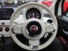 USED 2018 18 FIAT 500 1.2 LOUNGE DUALOGIC 3d 69 BHP NEW SHAPE AUTOMATIC *&pound;2,600+ EXTRAS* *OVER &pound;2,600 of optional extras including; Full Pelle Frau Burgundy Leather Seats with Ivory Seams, Electric Sunroof, 7" HD Touchscreen with Satellite Navigation & DAB Radio, Apple CarPlay/Android Auto, Dusk & Rain Sensors, 7" TFT Instrument Cluster & Rear Speakers* Only 5,374 miles covered from new! One Owner, Just Serviced, NEW MOT, Great fuel economy!