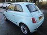 USED 2015 15 FIAT 500 0.9 TWINAIR LOUNGE 3d 85 BHP Just Serviced, One Previous Owner, NEW MOT, Great fuel economy! ZERO Road Tax!