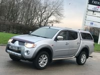 USED 2006 06 MITSUBISHI L200 2.5 4WD LWB ELEGANCE DCB 0D 135 BHP ** NO VAT * CANOPY + BLUETOOTH