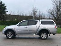 USED 2006 06 MITSUBISHI L200 2.5 4WD LWB ELEGANCE DCB 0D 135 BHP ** NO VAT * CANOPY + BLUETOOTH