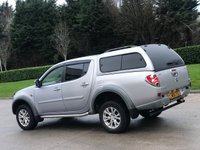 USED 2006 06 MITSUBISHI L200 2.5 4WD LWB ELEGANCE DCB 0D 135 BHP ** NO VAT * CANOPY + BLUETOOTH