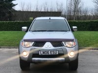USED 2006 06 MITSUBISHI L200 2.5 4WD LWB ELEGANCE DCB 0D 135 BHP ** NO VAT * CANOPY + BLUETOOTH