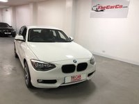 USED 2015 15 BMW 1 SERIES 2.0 120D SE 5d 181 BHP * AIR CONDITIONING * NAVIGATION * LEATHER * 17 INCH ALLOYS *