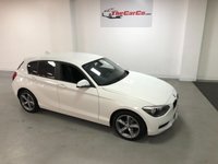 USED 2015 15 BMW 1 SERIES 2.0 120D SE 5d 181 BHP * AIR CONDITIONING * NAVIGATION * LEATHER * 17 INCH ALLOYS *