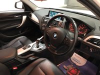 USED 2015 15 BMW 1 SERIES 2.0 120D SE 5d 181 BHP * AIR CONDITIONING * NAVIGATION * LEATHER * 17 INCH ALLOYS *