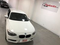 USED 2015 15 BMW 1 SERIES 2.0 120D SE 5d 181 BHP * AIR CONDITIONING * NAVIGATION * LEATHER * 17 INCH ALLOYS *