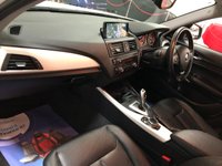 USED 2015 15 BMW 1 SERIES 2.0 120D SE 5d 181 BHP * AIR CONDITIONING * NAVIGATION * LEATHER * 17 INCH ALLOYS *