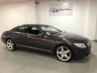 USED 2009 09 MERCEDES-BENZ CL 5.5 CL 500 2d 383 BHP * CLIMATE * PARKING SENSORS *  NAVIGATION * LEATHER * SUNSHINE ROOF *