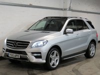 USED 2015 15 MERCEDES-BENZ M-CLASS 3.0 ML350 BLUETEC AMG LINE PREMIUM 5d 255 BHP FULL MERCEDES DEALER HISTORY
