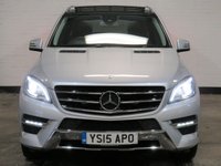 USED 2015 15 MERCEDES-BENZ M-CLASS 3.0 ML350 BLUETEC AMG LINE PREMIUM 5d 255 BHP FULL MERCEDES DEALER HISTORY