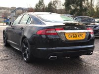 USED 2010 60 JAGUAR XF 3.0 V6 S PREMIUM LUXURY 4d 275 BHP SERVICE HISTORY ( 8 STAMPS) +  FRONT HEATED SEATS + FULL LEATHER + PADDLE SHIFTERS + AUX + HEATED SIDE VIEW MIRRORS + MEMORY SEATS + SPARE WHEEL +