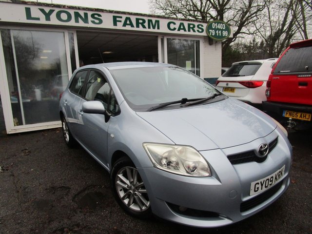 2009 09 Toyota Auris 1.3 TR VVT-I S/S 5d 99 BHP