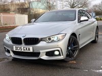 USED 2015 15 BMW 4 SERIES 2.0 420D M SPORT 2d 188 BHP 