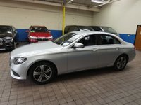USED 2018 18 MERCEDES-BENZ E-CLASS 2.0 E 200 D SE 4d 148 BHP SAT NAV LEATHER REAR VIEW CAMERA VAT Q