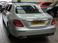 USED 2018 18 MERCEDES-BENZ E-CLASS 2.0 E 200 D SE 4d 148 BHP SAT NAV LEATHER REAR VIEW CAMERA VAT Q