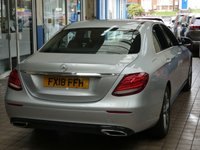 USED 2018 18 MERCEDES-BENZ E-CLASS 2.0 E 200 D SE 4d 148 BHP SAT NAV LEATHER REAR VIEW CAMERA VAT Q