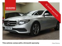 USED 2018 18 MERCEDES-BENZ E-CLASS 2.0 E 200 D SE 4d 148 BHP SAT NAV LEATHER REAR VIEW CAMERA VAT Q