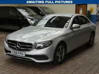 USED 2018 18 MERCEDES-BENZ E-CLASS 2.0 E 200 D SE 4d 148 BHP SAT NAV LEATHER REAR VIEW CAMERA VAT Q