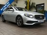 USED 2018 18 MERCEDES-BENZ E-CLASS 2.0 E 200 D SE 4d 148 BHP SAT NAV LEATHER REAR VIEW CAMERA VAT Q