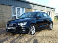 USED 2015 65 AUDI A1 1.6 SPORTBACK TDI SPORT 5d 114 BHP www.suffolkcarcentre.co.uk - Located at Reydon
