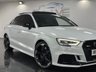 USED 2019 19 AUDI RS3 SALOON 2.5 RS 3 TFSI QUATTRO AUDI SPORT EDITION 4d 395 BHP PAN ROOF, VIRTUAL COCKPIT!