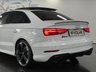 USED 2019 19 AUDI RS3 SALOON 2.5 RS 3 TFSI QUATTRO AUDI SPORT EDITION 4d 395 BHP PAN ROOF, VIRTUAL COCKPIT!